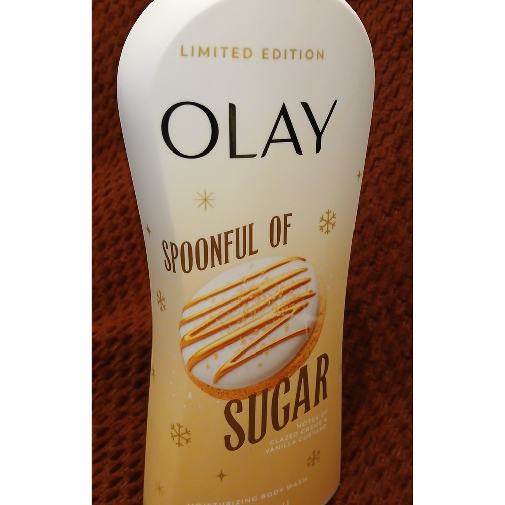 Olay Limited Edition Spoonful of Sugar Moisturizing Body Wash 22 FL OZ - Picture 2 of 4